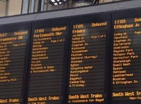 Major disruption on SWR services from Waterloo following incident