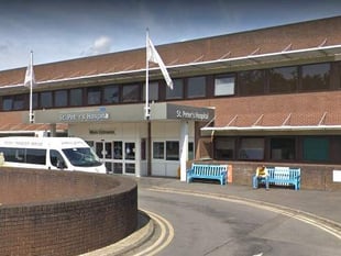 St Peter's Hospital maternity unit suspends use of gas and air