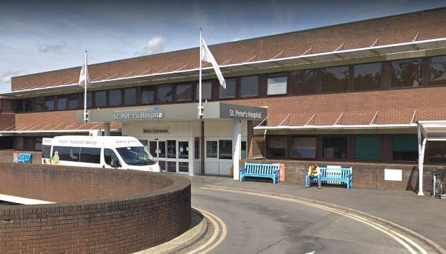 St Peter's Hospital maternity unit suspends use of gas and air
