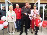 Kerry Dixon opens up new home for Byfleet Village FC