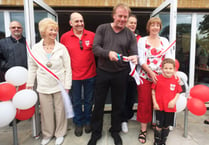 Kerry Dixon opens up new home for Byfleet Village FC