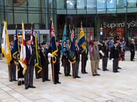 Woking out in force to honour soldiers in Veterans Parade