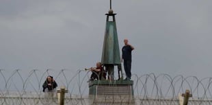 Coldingley Prison trio perform Jailhouse Rock in Bisley