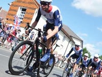 Blazing saddles: the Olympic road race rips through the borough