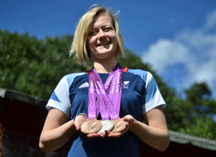 Paralympic paradise for Ottershaw's Hannah Russell