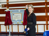 Sophie, Countess of Wessex marks Chobham St Lawrence Primary School's bicentenary year with official visit