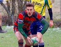 Alisdair Hamilton-Wilkes sent off in loss to London French