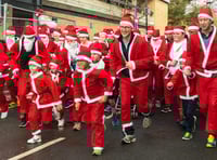Fundraising on the run for a host of Santas