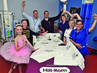 Dancers help hospital