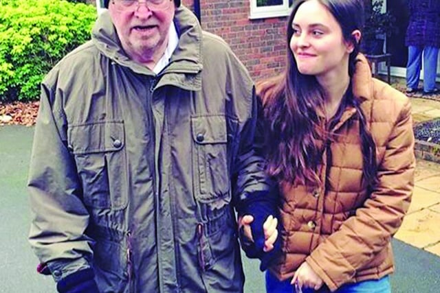 Grace raises funds for care given to grandpa