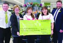 Local Waitrose Walk's the Walk with cancer charity donation