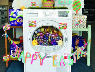 Win a tumble dryer for the price of an Easter egg