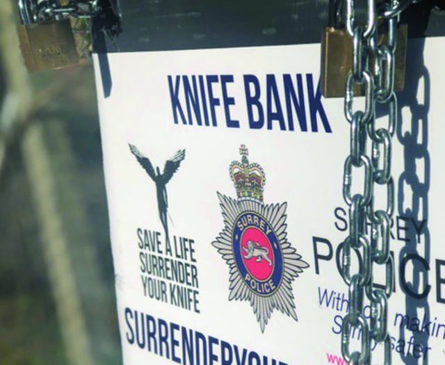 Knife amnesty collects over 100 knives