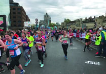 "I ruddy well did it!" tweets victorious Marathon Mum