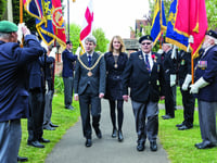 Veterans and cadets turn out for St George's Day parade