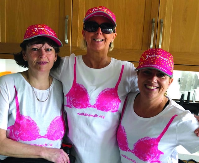 Retired teacher prepares to MoonWalk against cancer
