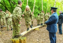 Gordon's School CCF cadets stand up to inspection