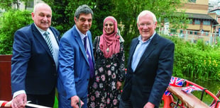 Woking Town Wharf officially opens