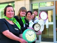 Staff celebrate the benefits of volunteering