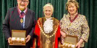 Trio given freedom of the borough