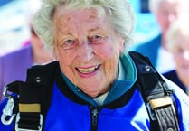 Woking woman takes to the skies for ninetieth birthday