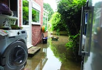 Burst water main floods homes again