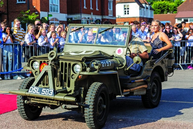 Gordon's School leavers celebrate in style