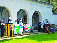 Muslim soldiers honoured at special service