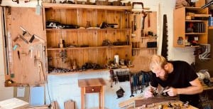 Furniture maker sets up his own workshop
