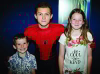 Woking kids meet Spider-Man