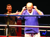 Fighting grandad, 80, raises money for church hall fund in the boxing ring