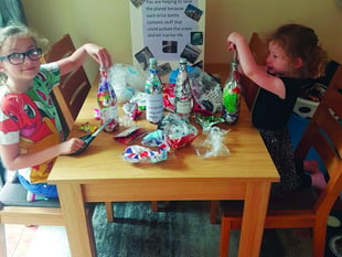 Youngster calls on kids to make eco-bricks to save the planet