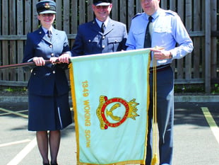 Change of command for Air Cadets