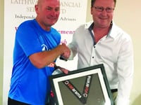 Generosity returned as medal is presented back to Dowse