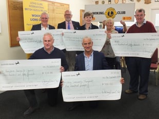 Woking Lions host celebration of Martian Race for charity