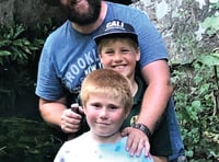 Woking family walks canal towpath for charity