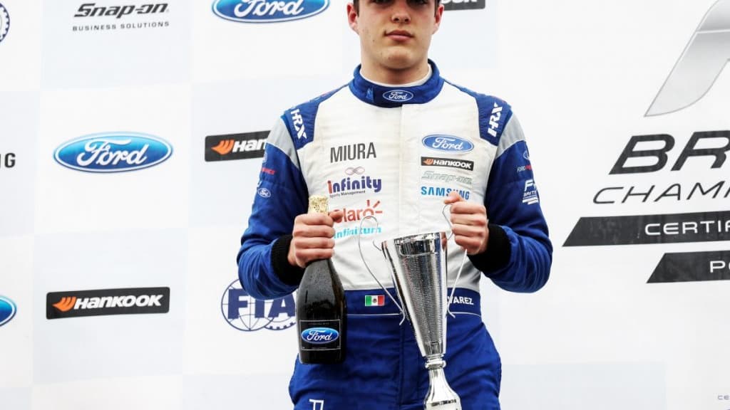 Alvarez and Double R Racing just miss British F4 driver’s title at ...