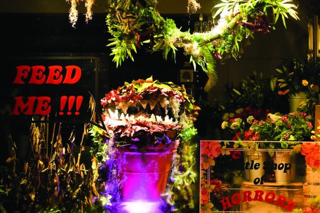 Florist becomes Little Shop of Horror for Halloween