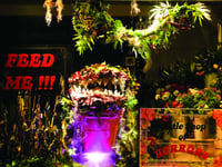 Florist becomes Little Shop of Horror for Halloween
