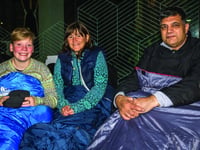 Sponsored sleep-out