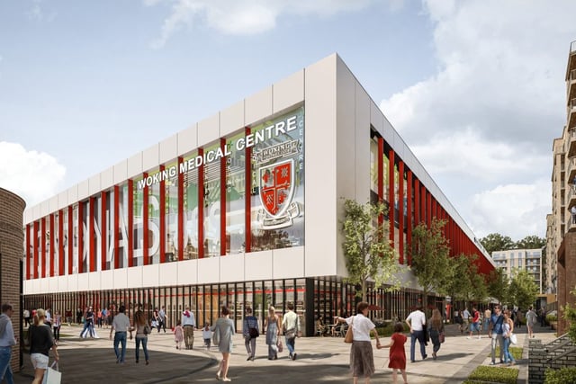 Revised stadium plans on show to public