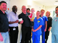 Golf club captain raises thousands for Little Roo charity