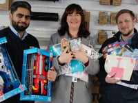 Byfleet and Woking donate wave of Christmas presents to children's hospice