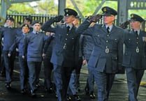 Woking air cadets pass inspection with flying colours