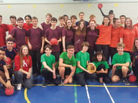 Scouts unleash dodgeball fury in inter-unit tournament