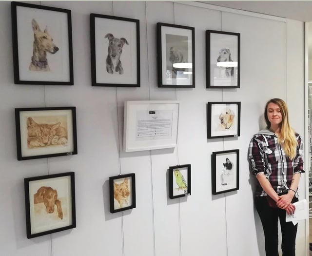 Woking artist turns pet project into exhibition success