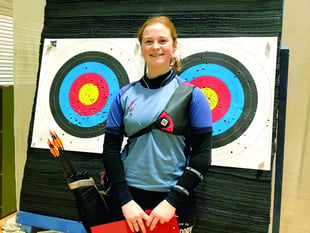 Woking archer Louisa claims second world record