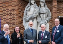Statue of aviation pioneers unveiled at Brooklands Museum