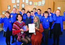 St Mary's School celebrates Young Carers Angel Award