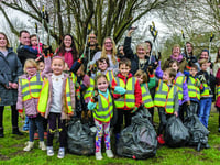 Charlotte’s litter picking party